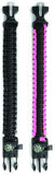 X-Plore Gear Emergency Paracord Bracelets | Set of 2| The Ultimate Tactical Survival Gear| Flint Fire Starter, Whistle, Compass & Scraper | Best Wilderness Survival-Kit for Camping/Fishing & More