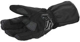 oubaiya Steel Outdoor Reinforced Brass Knuckle Motorcycle Motorbike Powersports Racing Textile Safety Gloves (Black, XX-Large)