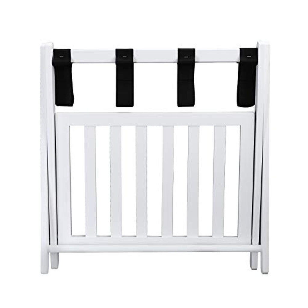 Casual Home 102-21 Shelf- White Luggage Rack