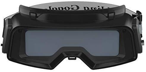 YESWELDER True Color Solar Powered Auto Darkening Welding Goggles, 2 Sensors Welder Glasses Welding Mask for TIG MIG MMA Plasma