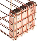 Veesun Letter Sorter for Wall Grid Panel, Rose Gold