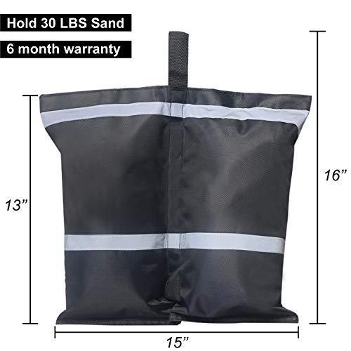 ABCCANOPY Industrial Grade Weights Bag Leg Weights for Pop up Canopy Tent 4pcs-Pack ¡