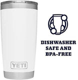 YETI Rambler 20 oz Stainless Steel Vacuum Insulated Tumbler w/MagSlider Lid