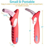 Stander HandyBar, Portable Vehicle Support Grab Bar, Standing Assist Mobility Aid Handle, Car Emergency Escape Tool with Window Breaker and Seat Belt Cutter