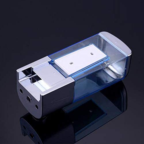 AIFUSI Soap Dispenser Wall Mount, Hand Liquid Shampoo Shower Gel Dispenser Manual Commercial Lotion Container for Bathroom Kitchen Office(15.2oz)