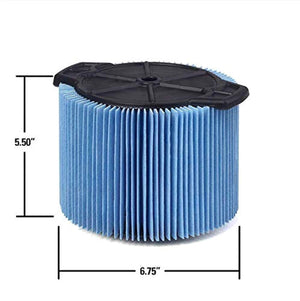 Ximoon filter replace RIDGID VF3500 3-Layer Wet/Dry Vacuum Dust Filter for RIDGID WD4050 3 to 4.5 Gallon Vacuums