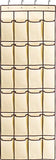 Ziz Home Over The Door Shoe Organizer | 24 large Mesh Pockets with 4 Hooks | Heavy Duty Fabric | Hanging Shoe Rack Over The Door | Hanging shoe organizer for Closet Shoes Storage | Hang On Behind Back