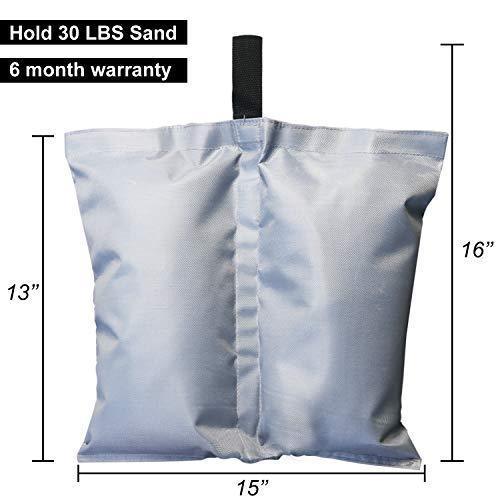 ABCCANOPY Industrial Grade Weights Bag Leg Weights for Pop up Canopy Tent 4pcs-Pack ¡