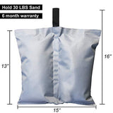 ABCCANOPY Industrial Grade Weights Bag Leg Weights for Pop up Canopy Tent 4pcs-Pack ¡