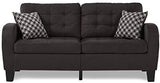 Homelegance Sinclair 84" x 107" Fabric Sectional Sofa, Gray