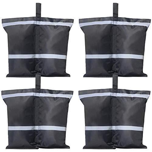ABCCANOPY Industrial Grade Weights Bag Leg Weights for Pop up Canopy Tent 4pcs-Pack ¡