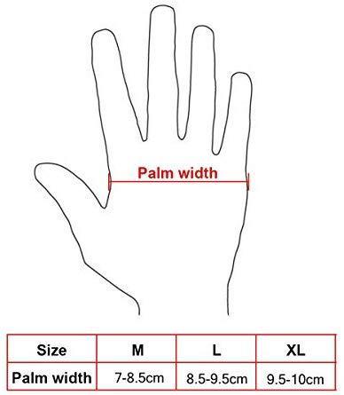 MUYDZ Upgraded Full Finger Knuckle Motorcycle Motorbike Powersports Racing Safety Gloves Outdoor Gloves for Men and Women