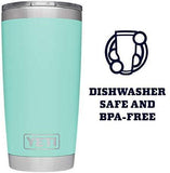 YETI Rambler 20 oz Stainless Steel Vacuum Insulated Tumbler w/MagSlider Lid