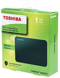 Toshiba HDTB420XK3AA Canvio Basics 2TB Portable External Hard Drive USB 3.0, Black