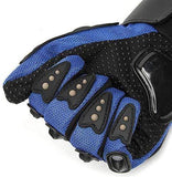 MUYDZ Upgraded Full Finger Knuckle Motorcycle Motorbike Powersports Racing Safety Gloves Outdoor Gloves for Men and Women