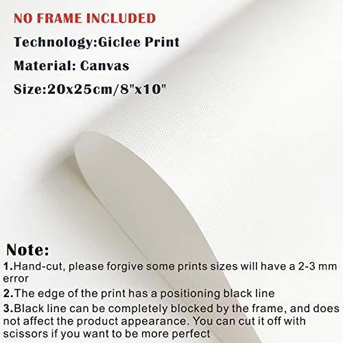 Abstract Watercolor Art Print Set of 4 (8”X10”Modern Minimalist Printing, Inspirational Phrases Quote Home Wall Art, Motivational Canvas Wall Art Poster for Office Classroom, No Frame