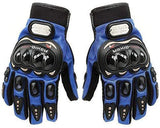 Tcbunny Pro-biker Motorbike Carbon Fiber Powersports Racing Gloves (Red, X-Large)