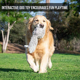 Hyper Pet Doggie Tail Interactive Plush Dog Toys(Wiggles, Vibrates, and Barks – Dog Toys for Boredom and Stimulating Play,Color Varies)