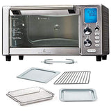 Emeril Lagasse Power Air Fryer 360 Max XL Family Sized Better Than Convection Ovens Replaces a Hot Air Fryer Oven, Toaster Oven, Rotisserie, Bake, Broil, Slow Cook, Pizza, Dehydrator & More. Emeril Cookbook. Stainless Steel. (MAX 15.6” 19.7” x 13”)