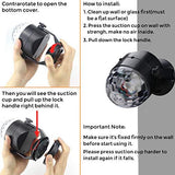 Luditek Sound Activated Party Lights with Remote Control, Battery Powered/USB Portable RBG Disco Ball Light, Dj Lighting, Strobe Lamp 7 Modes Stage Party Supplies