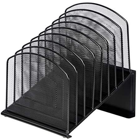 Veesun Two-Tier Stackable File Paper Tray Desk Organizer