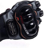 MUYDZ Upgraded Full Finger Knuckle Motorcycle Motorbike Powersports Racing Safety Gloves Outdoor Gloves for Men and Women