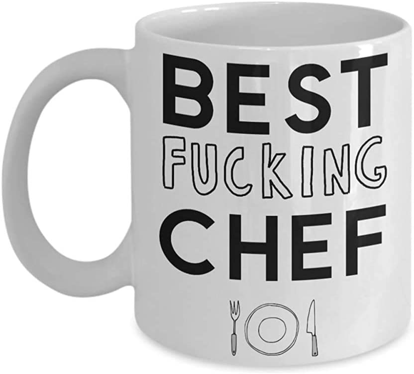 Mug Best Chef Best Fucking Chef Funny Chef Cook One Day I'm Gonna Make The Onions Cry Pampered Chuzy Chef X Chef Chefs Master Ceramic Mug Birthday Durable 330Ml Coffee Mug Porcelai