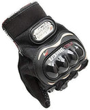 MUYDZ Upgraded Full Finger Knuckle Motorcycle Motorbike Powersports Racing Safety Gloves Outdoor Gloves for Men and Women