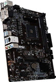 MSI Performance Gaming AMD Ryzen 1st and 2nd Gen AM4 M.2 USB 3 DDR4 HDMI Display Port WiFi Crossfire ATX Motherboard (B450 Gaming PRO Carbon AC)