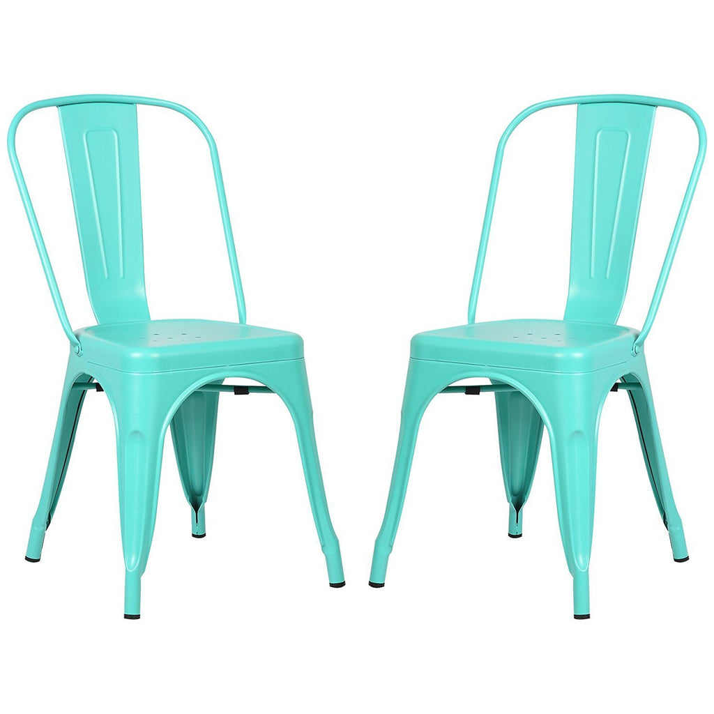 Poly and Bark Trattoria Side Chair in Black (Set of 4)