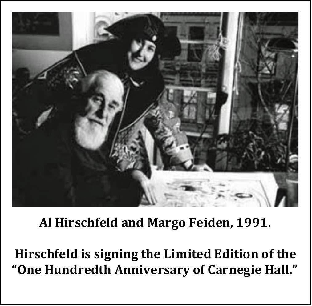 Al Hirschfeld's THE THREE TENORS: ENCORE Hand Signed Limited Edition Lithograph