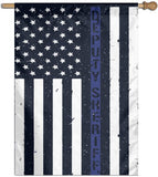 HOME DEPUTY Deputy Sheriff US Flag Home Backyard Garden Flag Graphic Decorative Banner 27