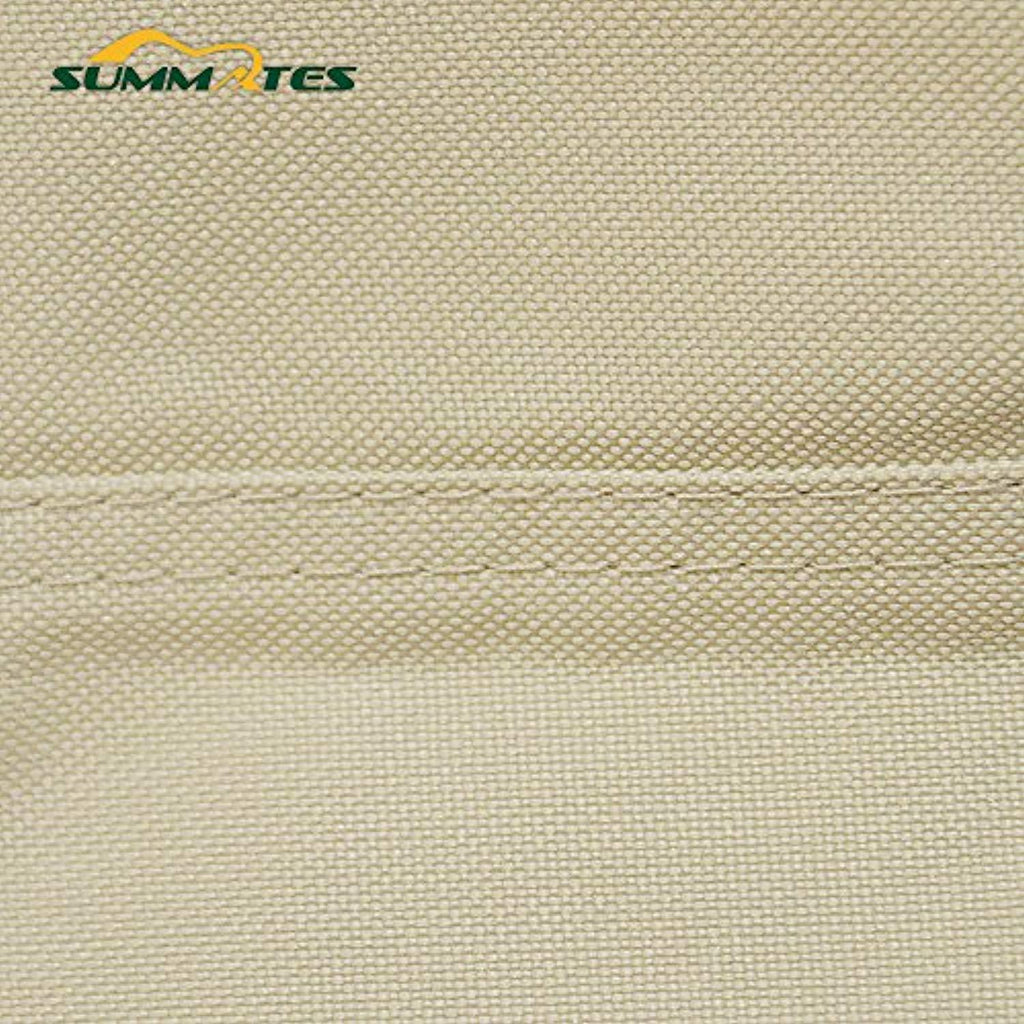 Summates Patio Umbrella Cover,Fits Most Umbrellas up to 10Ft in Diameter, Color Tan