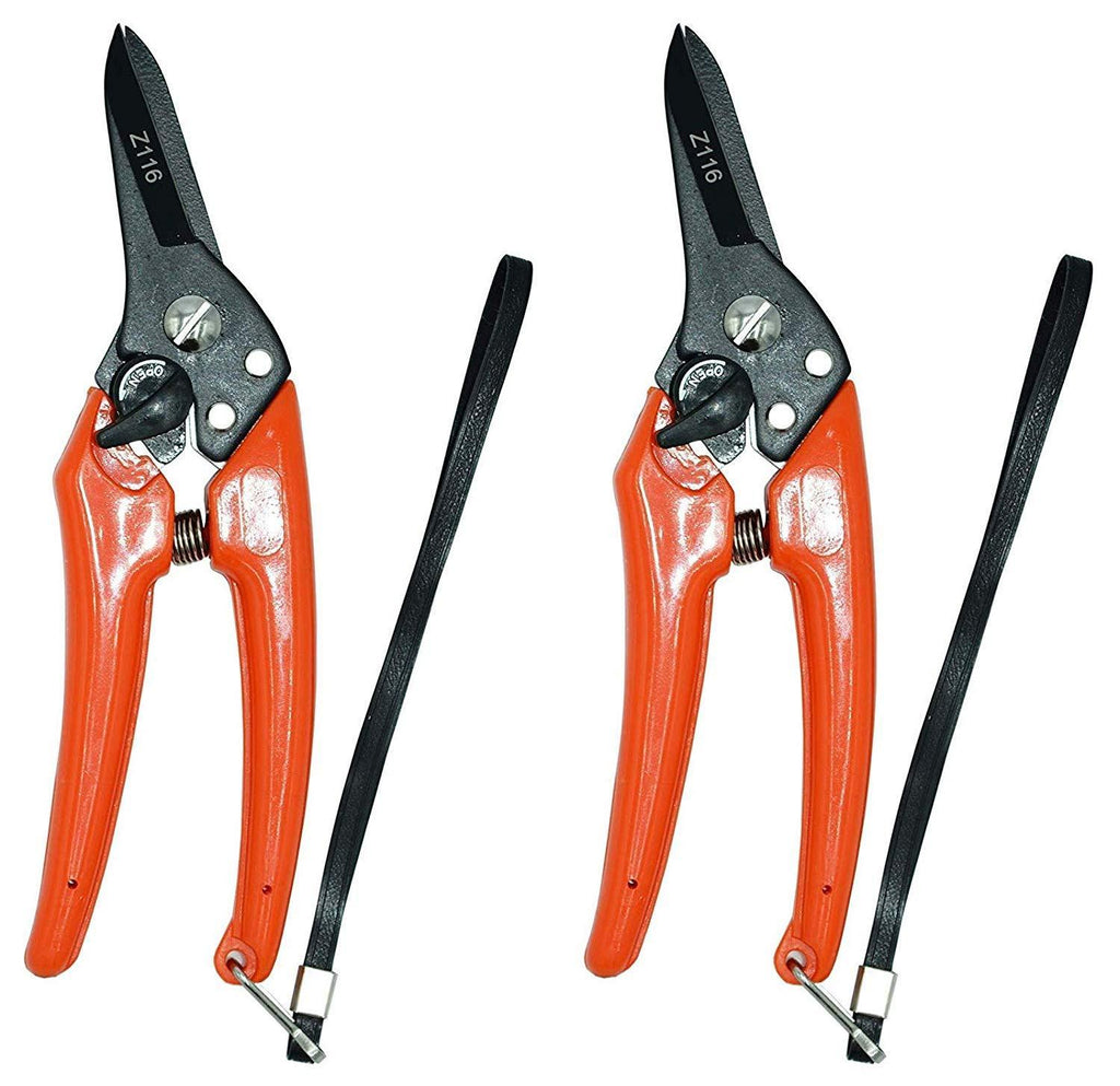 Zenport Z116 Hoof and Floral Trimming Shear with Twin-Blade, 7.5-Inch