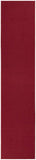 Ottomanson Ottohome Collection Runner Rug, 2'7" x 10', Red