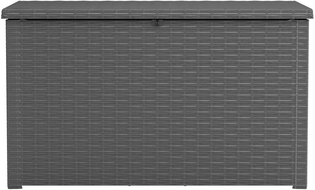 Keter Java XXL 230 Gallon Outdoor Storage Deck Box, Grey