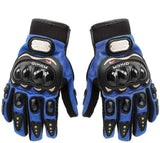 Tcbunny Pro-biker Motorbike Carbon Fiber Powersports Racing Gloves (Red, X-Large)