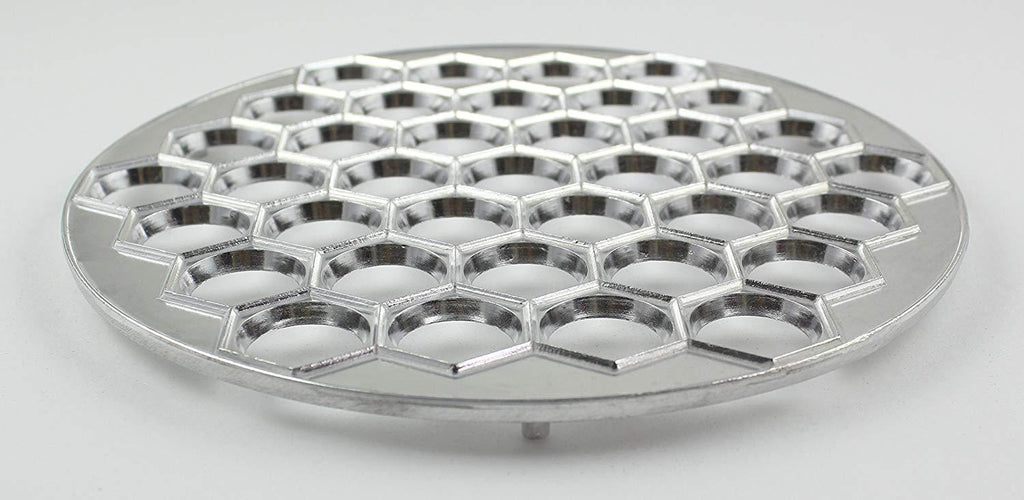 Zoie + Chloe Aluminum Pelmeni Mold - Ukrainian & Russian Ravioli Meat Dumpling Maker