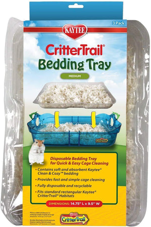 Kaytee CritterTrail Small Animal Habitat Bedding Trays