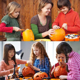 12 Pieces Professional Pumpkin Carving Tool Kit Heavy Duty Stainless Steel Tool Set with Storage Carrying Case Used As a Carving Knife for Pumpkin Halloween Decoration