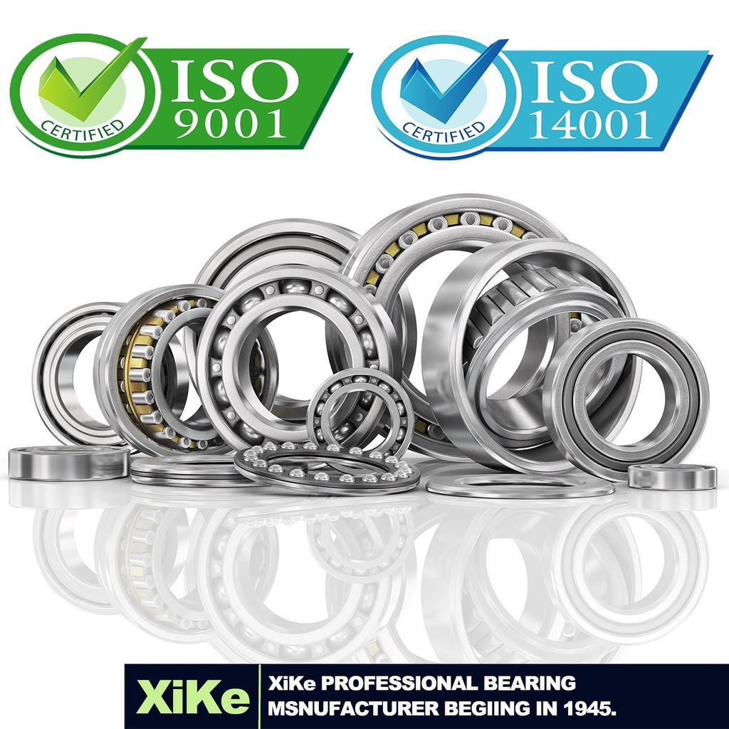 XiKe 4 Pack Flanged Ball Bearing ID 5/8" x OD 1-3/8", Lawn Mower, Wheelbarrows, Carts & Hand Trucks Wheel Hub for Suitable, Replacement for Snapper, Stens, JD, Snapper, MTD, Marathon & AYP Etc.