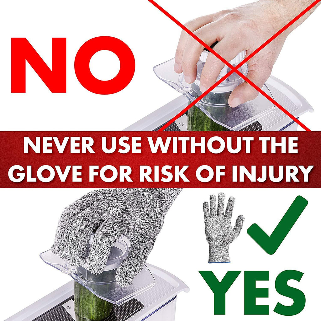 Vegetable Chopper Mandoline Slicer Dicer - Onion Chopper - Vegetable Dicer Food Chopper Dicer Pro -  Spiralizer Vegetable Slicer by Veracity & Verve