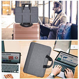 11.6-13 Inch Laptop Bag Sleeve for Women Ladies Travel Briefcase with Accessories Organizer for Lenovo Chromebook C330, Acer Chromebook R11, Surface Pro 12.3, Samsung HP ASUS Dell Chromebook Case,Pink