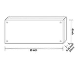 Acrylic Picture Frame 5x7", Double Sided Magnetic Photo Frames 20% Thicker Blcoks, Frameless Desktop Display Retail Gift Box Package (0.95inch, 5 Pack)