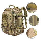 Outdoor 3 Day Expandable 40-64L Backpack Military Tactical Hiking Bug Out Bag