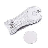 Mile High Life All Metal Foldable Golf Divot Tool with Pop-up Button & Magnetic Ball Marker (Multi-Colors/Shape)