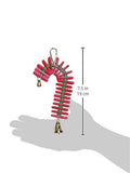Super Bird Creations 8 by 4-Inch Balsa Candy Cane Bird Toy, Small