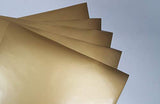 Gold Metallic (glossy) 5-pack of adhesive vinyl sheets - 12