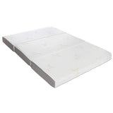 Milliard 6-Inch Memory Foam Tri-fold Mattress with Ultra Soft Removable Cover with Non-Slip Bottom - Full