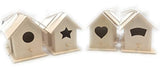 Oojami Design Your Own Wooden Birdhouses 12 Bird House Bulk